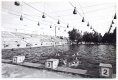 Békéscsaba, Árpád Fürdő 1970 - 50 méteres medence, lelátó, rajtkövek, világítás