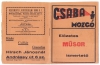 Békéscsaba, Csaba Mozgó 1930-40 - moziműsor