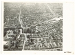 Békéscsaba, Kossuth tér 1974 evangélikus templom (eredeti légifotó)